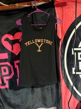 Yellowstone Dutton Ranch Logo Graphic Tank Top
